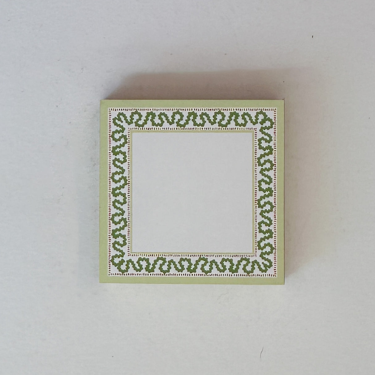 Harbor Trail Square Luxe Notepad - Green