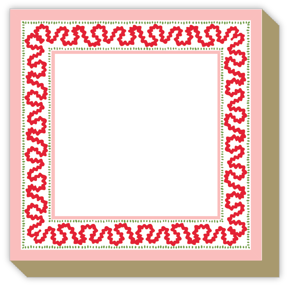 Pink/Red Harbor Trail Luxe Notepad