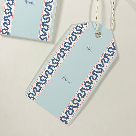 Harbor Trail Blue Gift Tags