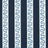 harbor trail blue and white fabric by madcap cottage featuring navy and white stripes with a light blue squiggle motif on the white stripe