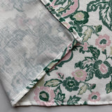 Aerial of the hem of the East of the Sun chinoiserie cloth dinner napkin
