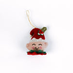 Handcrafted Holiday Icons Felt Christmas Ornaments