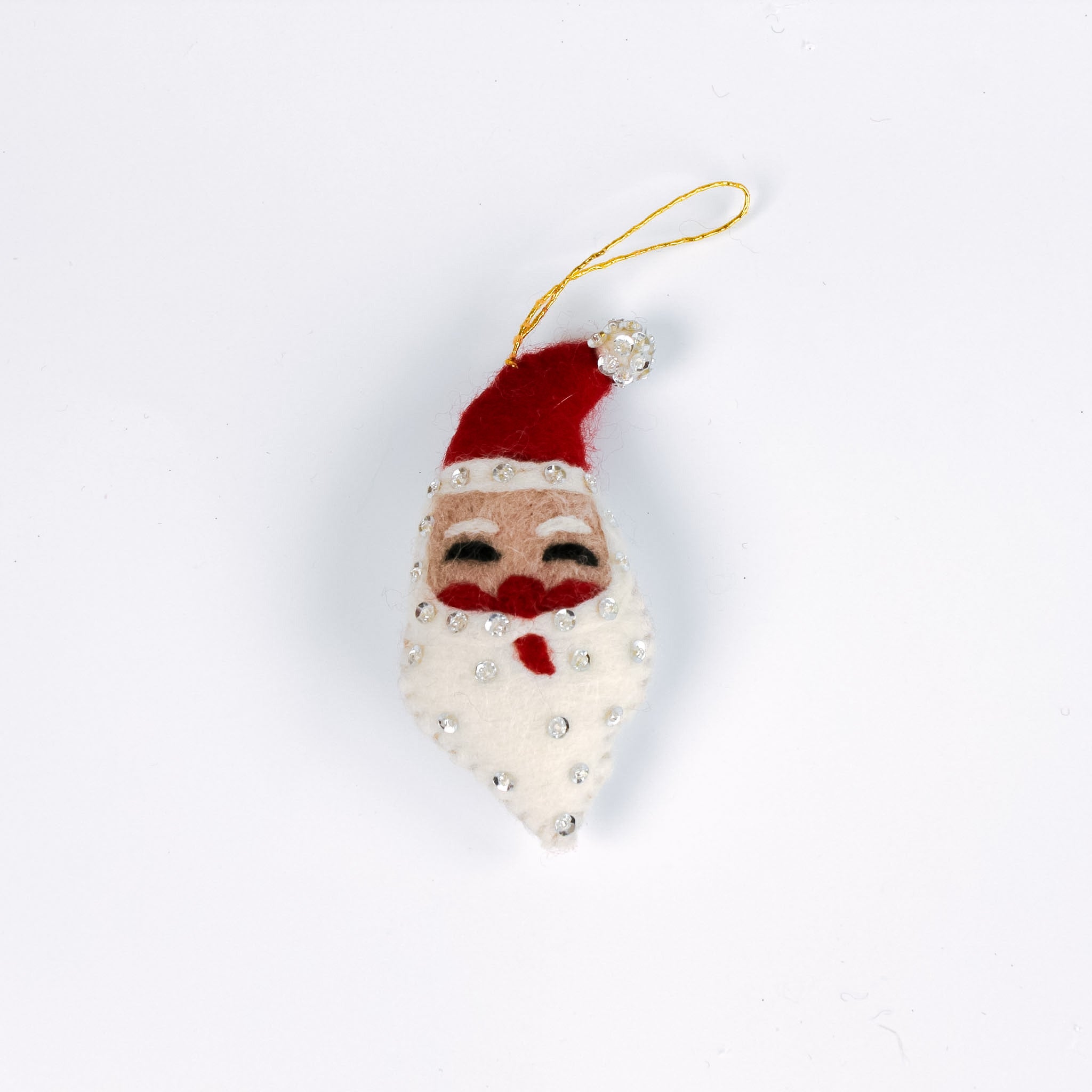 Handcrafted Holiday Icons Felt Christmas Ornaments