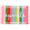 A rectangular acrylic tray with colorful striped pattern and the word 'sparkle' displayed prominently in the center.
