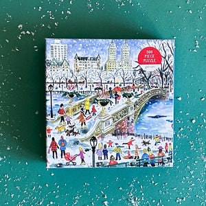 Celebrate Manhattan's Central Park Christmas Jigsaw Puzzles