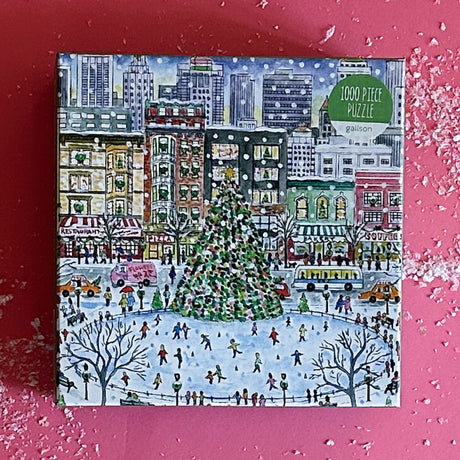 A Snowy American Christmas Jigsaw Puzzles