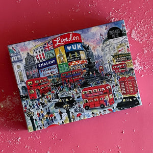 Travel-Themed Jigsaw Puzzles/Manhattan/Venice/London/Paris