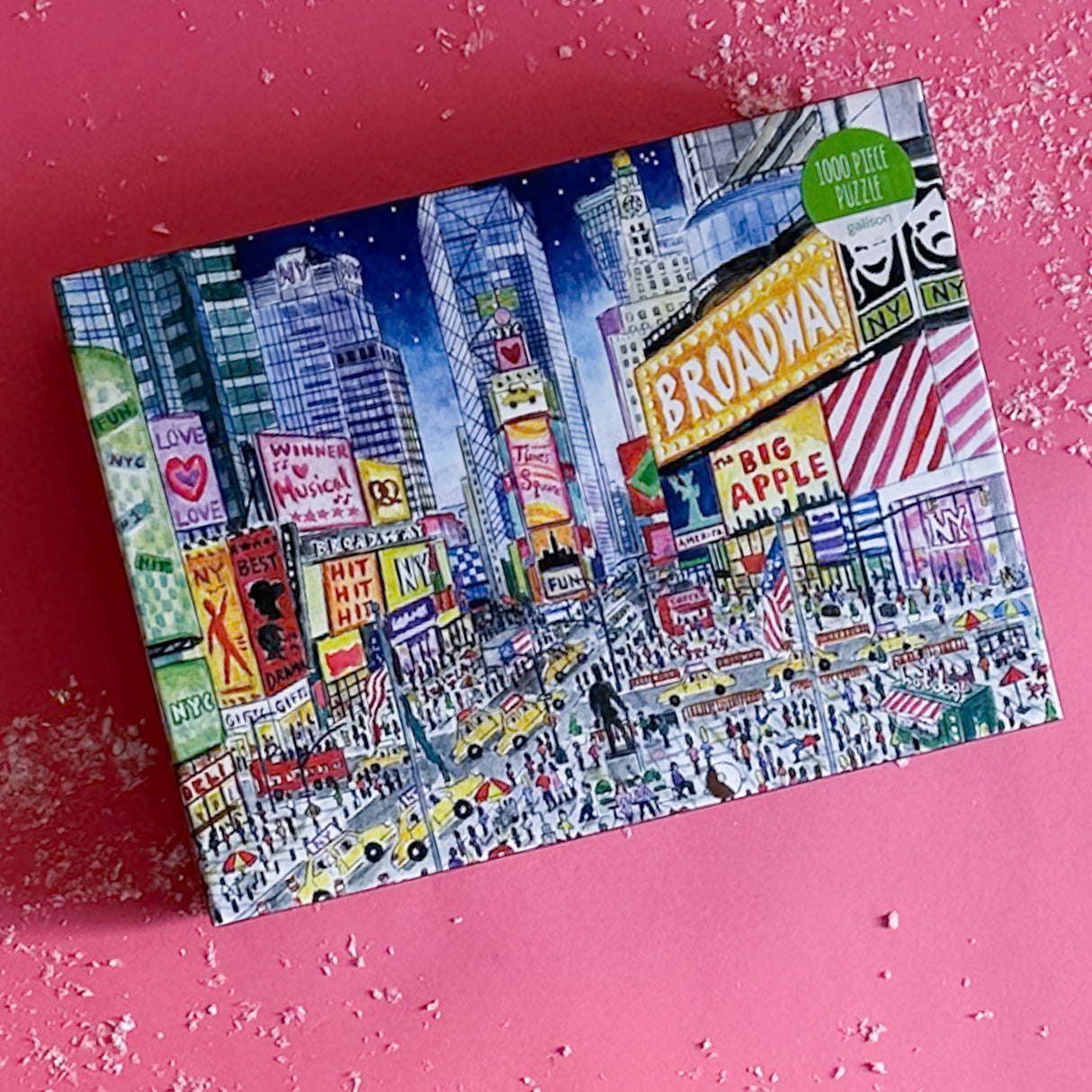 Travel-Themed Jigsaw Puzzles/Manhattan/Venice/London/Paris