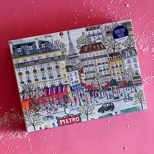 Travel-Themed Jigsaw Puzzles/Manhattan/Venice/London/Paris