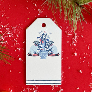 Blue Imperial Palace Gift Tags, Pack of 10