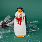 Vintage Italian Christmas Penguin Pitcher