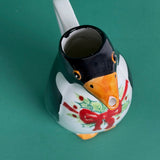 Vintage Italian Christmas Penguin Pitcher