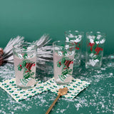 Vintage Ringing Bells Drinks Glasses, Set of 4