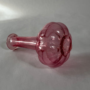 Pink Glass Bud Vase