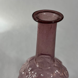 Lavender Glass Bud Vase