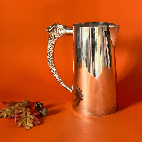 Vintage Ralph Lauren Silver-Plated Antler Serving Pitcher