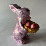 Lavender Foil Easter Bunny