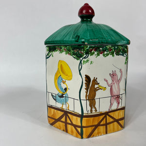 Vintage Italian Animal Musicians Cookie Jar