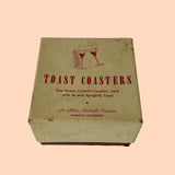 Witty Vintage Coasters, Set of 12