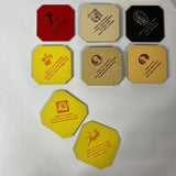 Witty Vintage Coasters, Set of 12