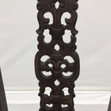 Vintage Early 20th-Century Chinoiserie Wood Hall Chair