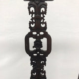 Vintage Late 19th-Century Chinoiserie Wood Hall Chair