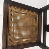 Vintage Late 19th-Century Chinoiserie Wood Hall Chair