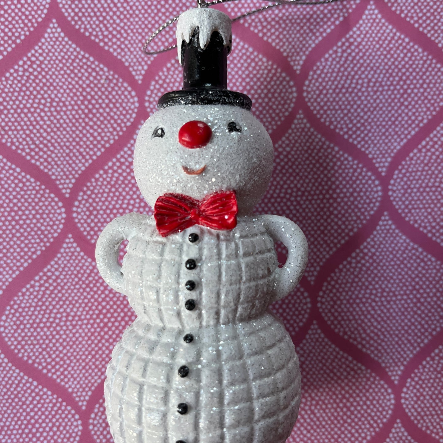Jolly Snowmen Ornaments, Set of 2