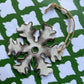 Wood Snowflake Ornaments, Set of 3