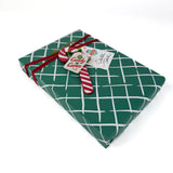 Holiday Lattice Gift Wrapping Paper - Mid Green