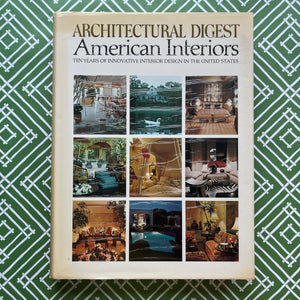 Vintage Architectural Digest Book Set of 3