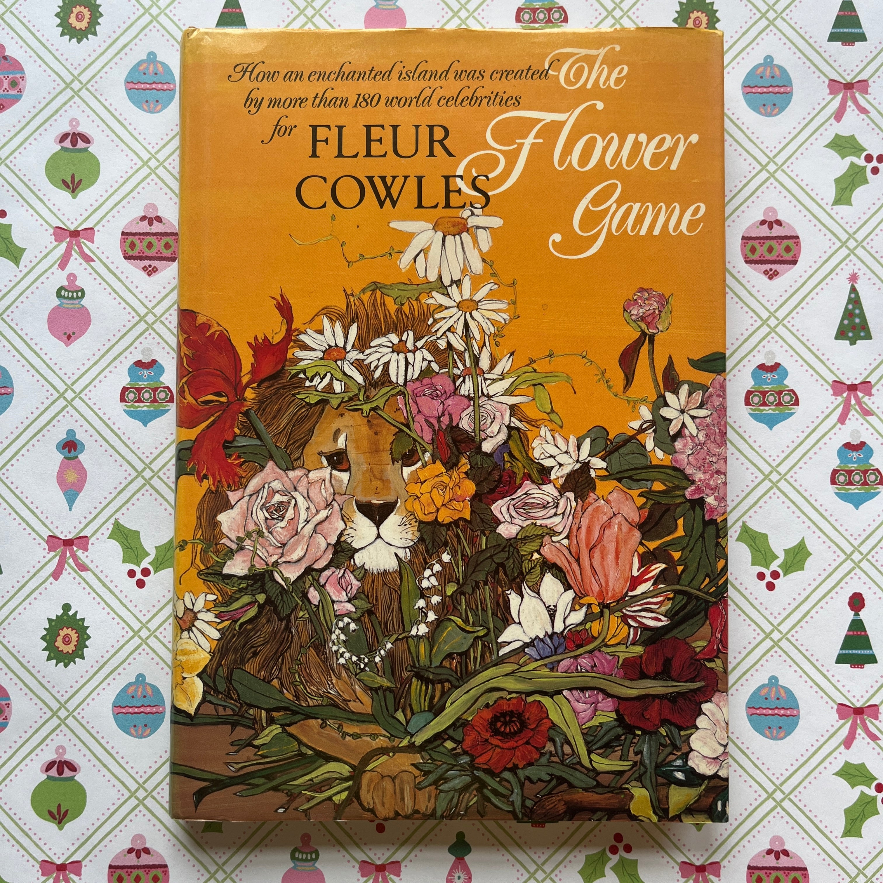 Signed Fleur Cowles Book, The Flower Game – Madcap Cottage