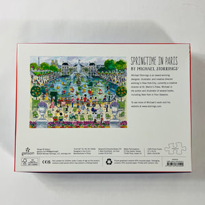 Springtime in Paris 1,000-Piece Jigsaw Puzzle