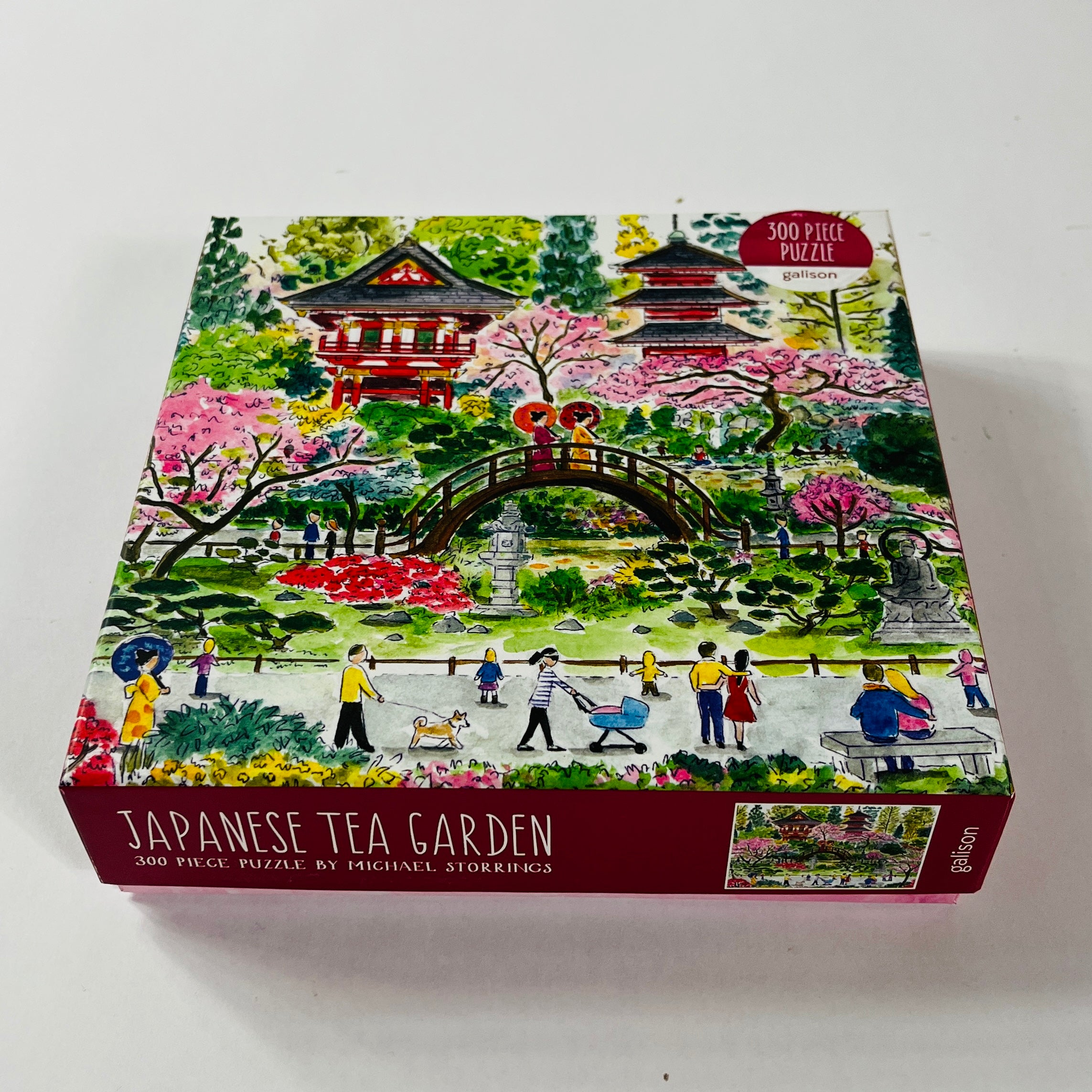 Japanese Tea Garden Jigsaw Puzzle – Madcap Cottage
