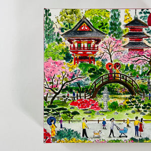 Japanese Tea Garden/San Francisco 300-Piece Jigsaw Puzzle