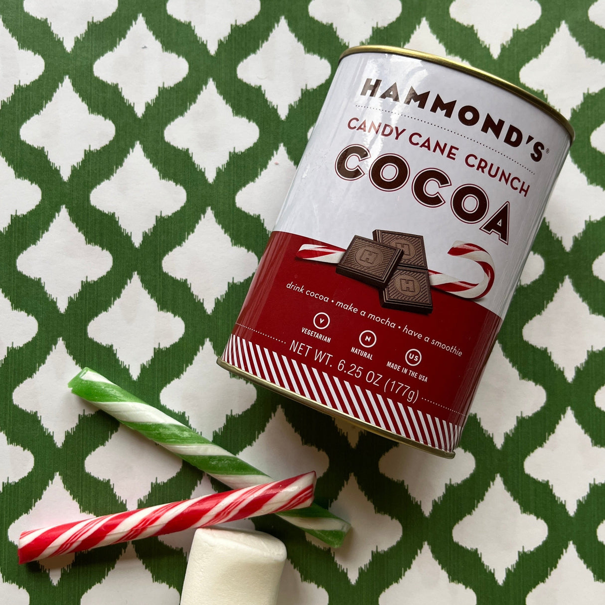 Candy Cane Crunch Christmas Cocoa