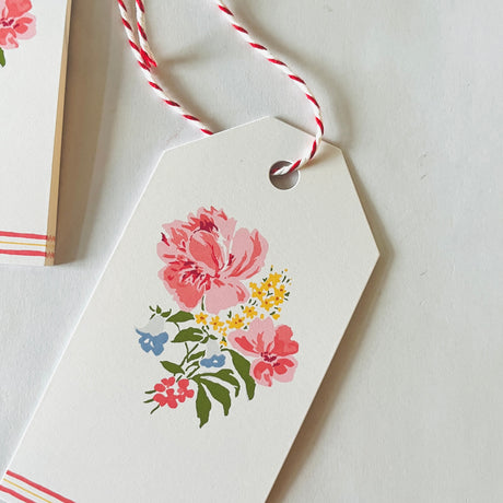 Island Floral Gift Tag, Pack of 10