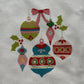 Darling Ornaments Christmas Tea Towel