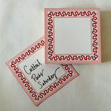 Harbor Trail Pink/Red Luxe Notepad
