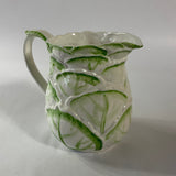 Leafy Ceramic Pitcher