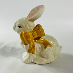 Ceramic Bunny Rabbits, Set of 2