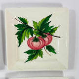 Fruit and Vegetable Vintage Italian Plates, Set of 6
