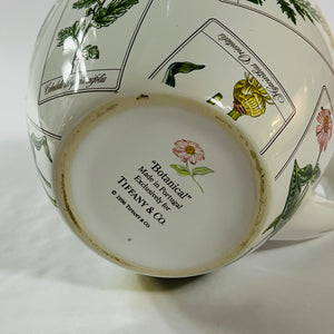 Vintage Tiffany & Co. Botanicals Pitcher