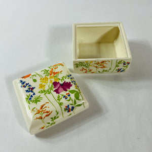 Elizabeth Arden Floral Box/Dish, Set of 2