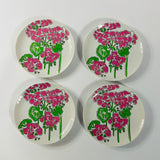 Vintage Gloria Vanderbilt Mugs and Dessert Plates, Set of 16