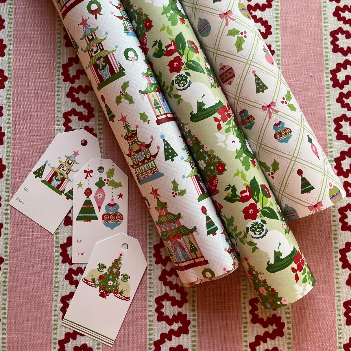 Mix & Match Christmas Gift Wrapping Paper Set