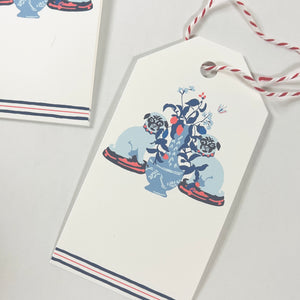 Blue Imperial Palace Gift Tags, Pack of 10