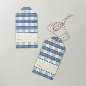 Blue Gin Lane Gift Tags, Pack of 10