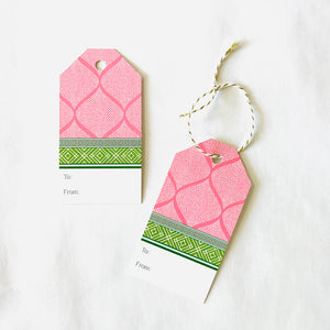 Pink Fez Gift Tags, Pack of 10