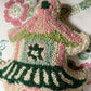 Oh, Pagoda Mini Hooked Wool Pillow